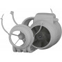 Канальный вентилятор ERA PRO Typhoon 100 2SP AT (180/250 м3/ч) D100 осевой двухскоростной с таймером