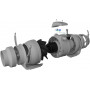 Канальный вентилятор ERA PRO Typhoon 125 2SP AT (240/355 м3/ч) D125 осевой двухскоростной с таймером